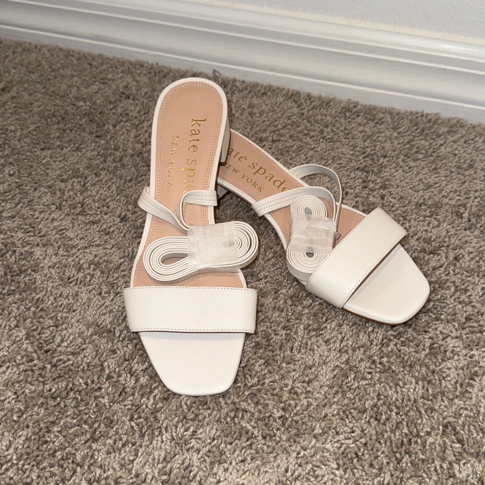 Kate Spade White Women's Sandals